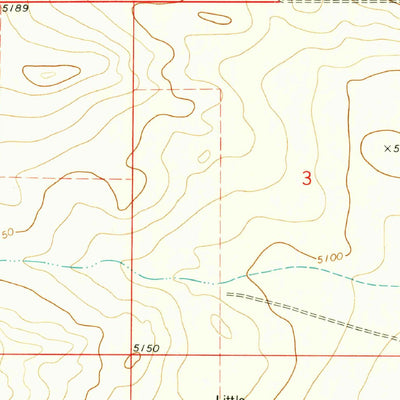United States Geological Survey Laguna De Los Terreros, NM (1978, 24000-Scale) digital map