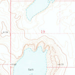 United States Geological Survey Laguna Del Perro South, NM (1978, 24000-Scale) digital map