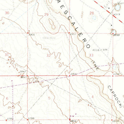 United States Geological Survey Laguna Gatuna, NM (1963, 62500-Scale) digital map