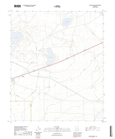 United States Geological Survey Laguna Gatuna, NM (2023, 24000-Scale) digital map
