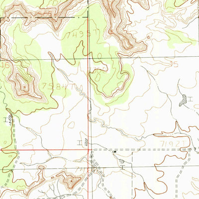 United States Geological Survey Laguna Gurule, NM (1983, 24000-Scale) digital map