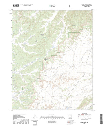 United States Geological Survey Laguna Gurule, NM (2023, 24000-Scale) digital map