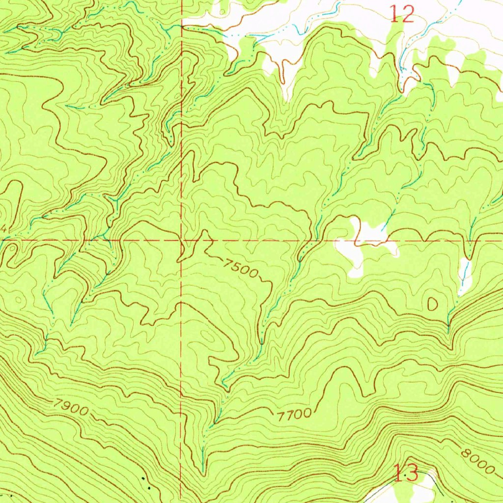 Laguna Honda, NM (1961, 24000-Scale) Map by United States Geological ...