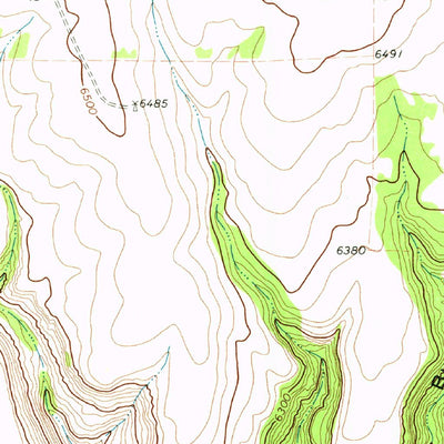 United States Geological Survey Laguna Huerfana, NM (1971, 24000-Scale) digital map