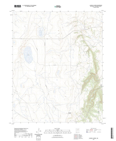 United States Geological Survey Laguna La Monia, NM (2023, 24000-Scale) digital map