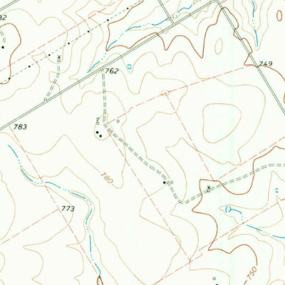 United States Geological Survey Laguna Park, TX (1966, 24000-Scale) digital map