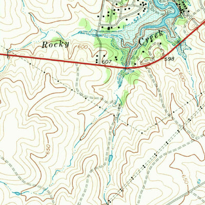 United States Geological Survey Laguna Park, TX (1966, 24000-Scale) digital map