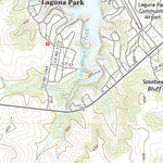 United States Geological Survey Laguna Park, TX (2022, 24000-Scale) digital map