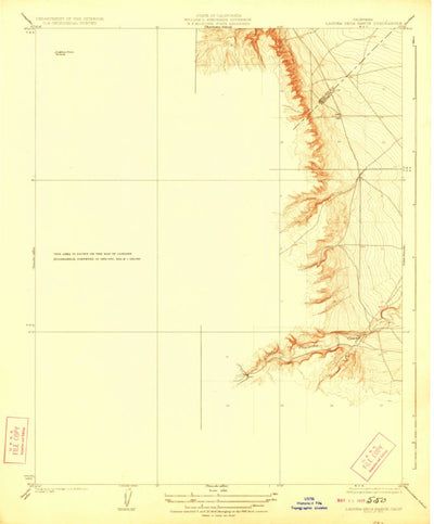 United States Geological Survey Laguna Seca Ranch, CA (1923, 31680-Scale) digital map