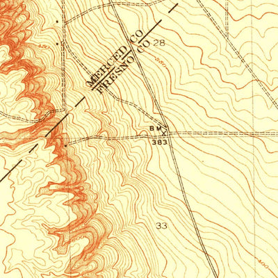 United States Geological Survey Laguna Seca Ranch, CA (1923, 31680-Scale) digital map