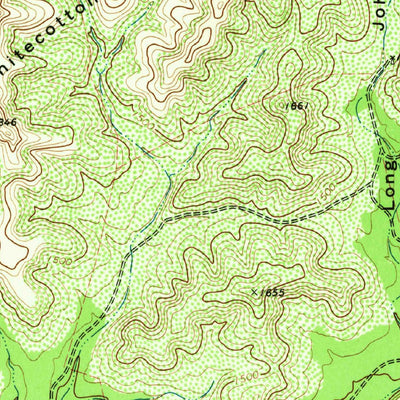 United States Geological Survey Laguna, TX (1974, 24000-Scale) digital map