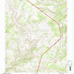 United States Geological Survey Lagunitas Creek, NM (1995, 24000-Scale) digital map