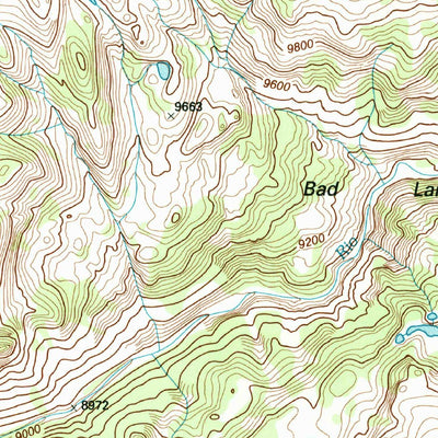 United States Geological Survey Lagunitas Creek, NM (1995, 24000-Scale) digital map