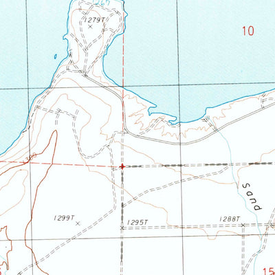 United States Geological Survey Lahontan Dam, NV (1985, 24000-Scale) digital map