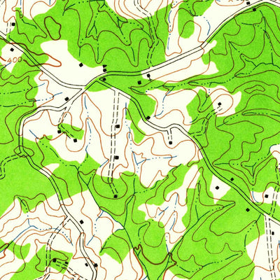 United States Geological Survey Lahore, VA (1942, 24000-Scale) digital map