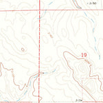 United States Geological Survey Lahti Butte, SD (1971, 24000-Scale) digital map