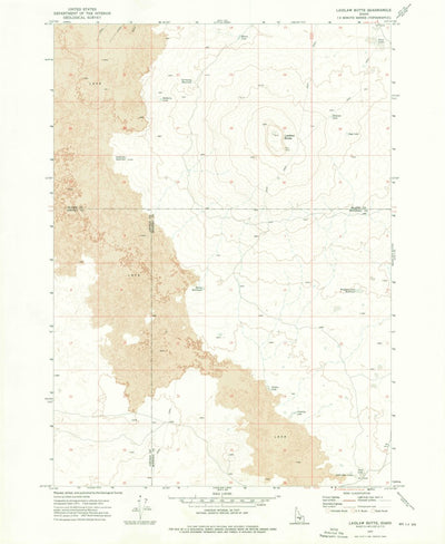 United States Geological Survey Laidlaw Butte, ID (1972, 24000-Scale) digital map