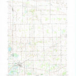 United States Geological Survey Laingsburg, MI (1972, 24000-Scale) digital map