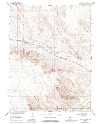 United States Geological Survey Laird, CO-NE-KS (1961, 24000-Scale) digital map