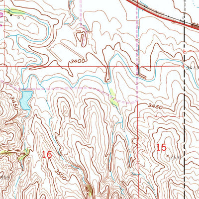 United States Geological Survey Laird, CO-NE-KS (1961, 24000-Scale) digital map
