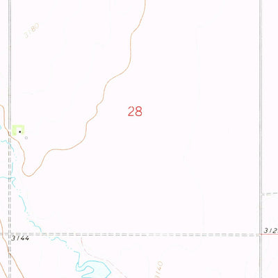 United States Geological Survey Laird Lake, MT (1972, 24000-Scale) digital map