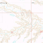 United States Geological Survey Laird Lake, MT (1972, 24000-Scale) digital map