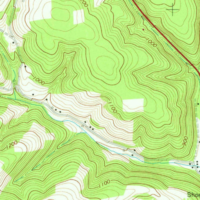 United States Geological Survey Lairdsville, PA (1968, 24000-Scale) digital map