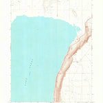 United States Geological Survey Lake Abert North, OR (1968, 24000-Scale) digital map