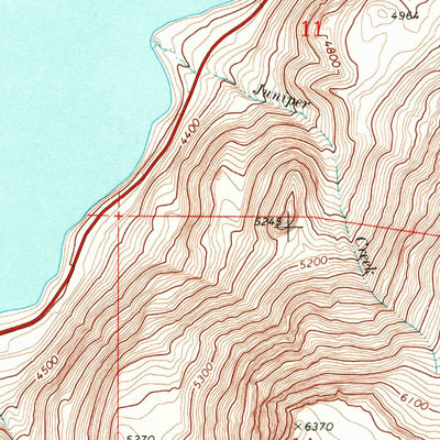 United States Geological Survey Lake Abert South, OR (1968, 24000-Scale) digital map