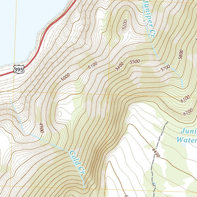 United States Geological Survey Lake Abert South, OR (2020, 24000-Scale) digital map