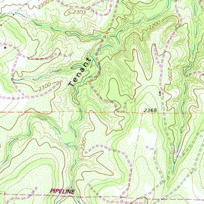 United States Geological Survey Lake Abilene, TX (1967, 24000-Scale) digital map