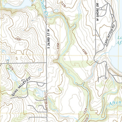 United States Geological Survey Lake Afton, KS (2022, 24000-Scale) digital map
