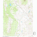 United States Geological Survey Lake Agnes, CO (1956, 24000-Scale) digital map