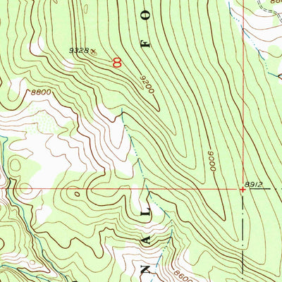 United States Geological Survey Lake Agnes, CO (1956, 24000-Scale) digital map