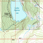United States Geological Survey Lake Agnes, CO (2000, 24000-Scale) digital map