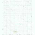 United States Geological Survey Lake Albert, CO (1982, 24000-Scale) digital map
