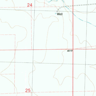 United States Geological Survey Lake Albert, CO (1982, 24000-Scale) digital map