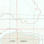 United States Geological Survey Lake Albert, CO (1982, 24000-Scale) digital map