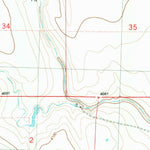 United States Geological Survey Lake Albert NW, CO (1982, 24000-Scale) digital map