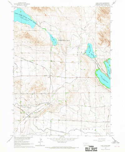 United States Geological Survey Lake Alice, NE (1965, 24000-Scale) digital map
