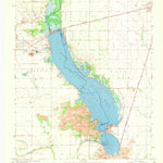 United States Geological Survey Lake Altus, OK (1971, 24000-Scale) digital map