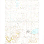United States Geological Survey Lake Andes, SD (1964, 24000-Scale) digital map
