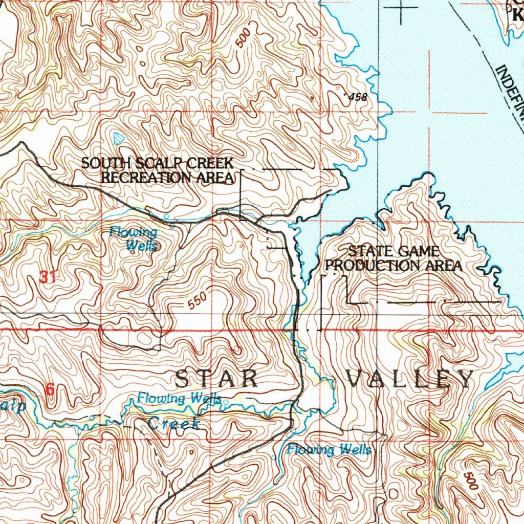 Lake Andes, SD (1986, 100000Scale) Map by United States Geological