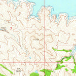 United States Geological Survey Lake Andes SW, SD (1964, 24000-Scale) digital map