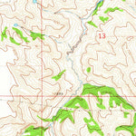 United States Geological Survey Lake Andes SW, SD (1964, 24000-Scale) digital map