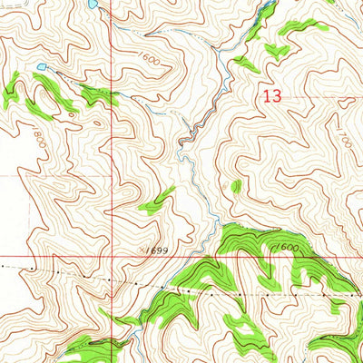 United States Geological Survey Lake Andes SW, SD (1964, 24000-Scale) digital map