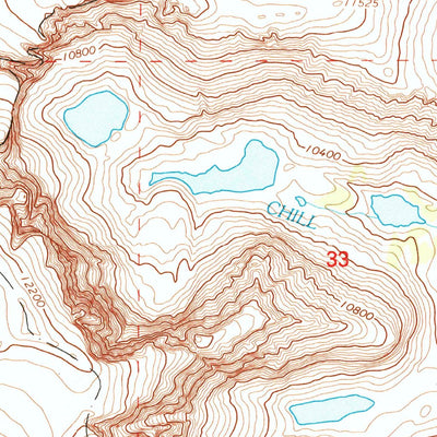 United States Geological Survey Lake Angeline, WY (1993, 24000-Scale) digital map