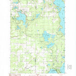 United States Geological Survey Lake Ann, MI (1983, 25000-Scale) digital map