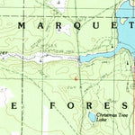 United States Geological Survey Lake Ann, MI (1983, 25000-Scale) digital map