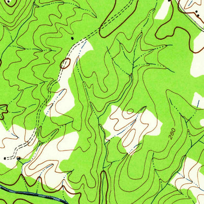 United States Geological Survey Lake Anna East, VA (1942, 24000-Scale) digital map